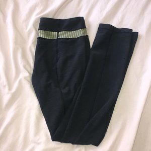 Skinny Groove Navy Leggings